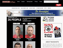 Tablet Screenshot of mugshots.houmatoday.com